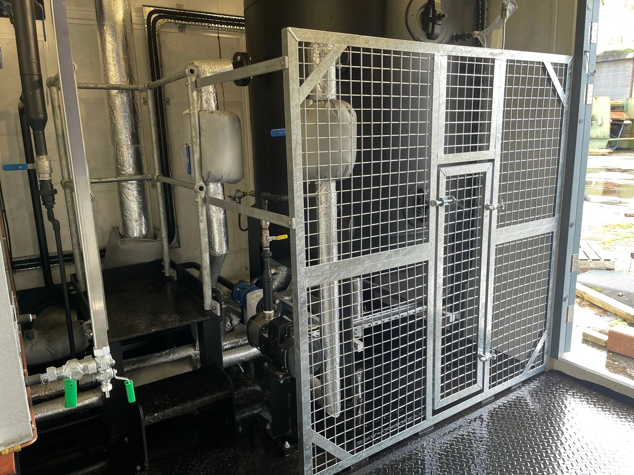 Mechanical Enclosure & Pipework